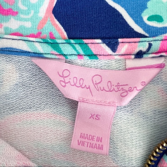 Lilly Pulitzer Going Coastal Reagan Full Zip Jacket XS - Picture 8 of 13